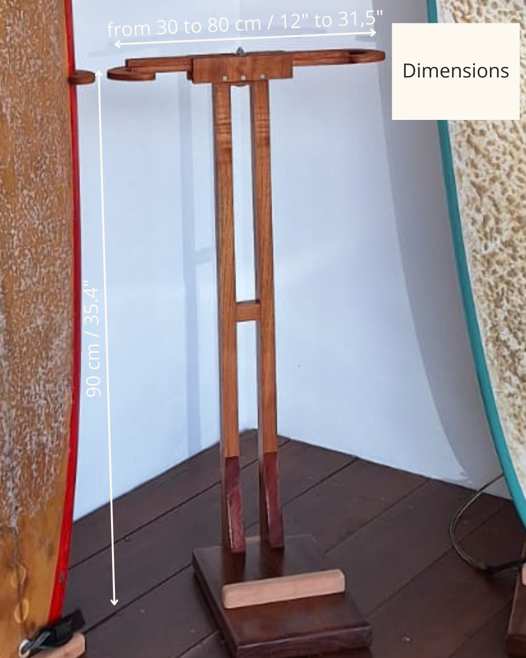 Grain & Glide – Single Surf Rack
